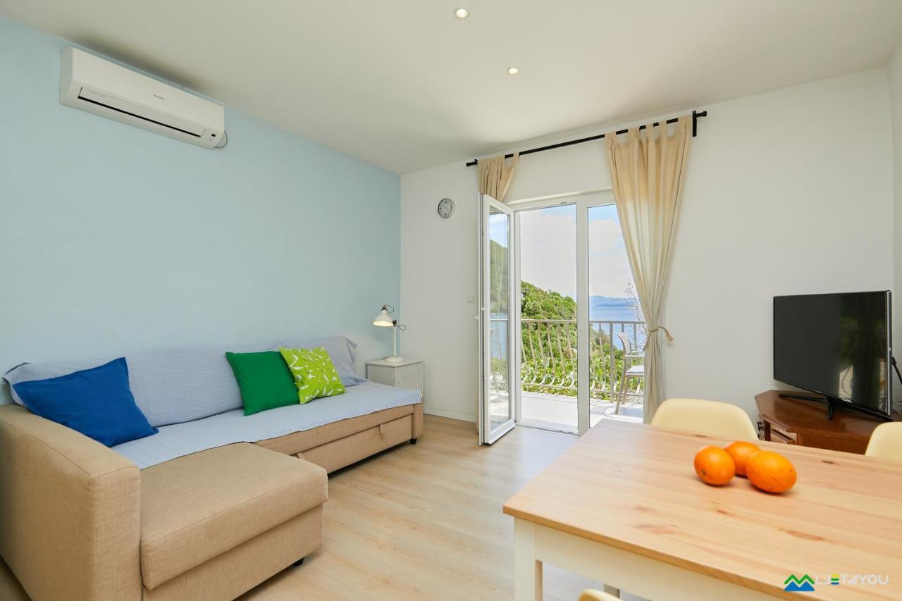 Mljet 2 You - Seafront Apartment 2+2 Sobra Exteriör bild